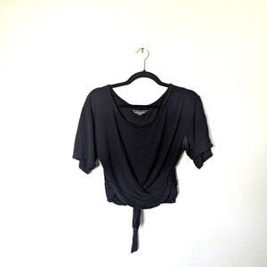 Victoria's Secret Black Crop Top